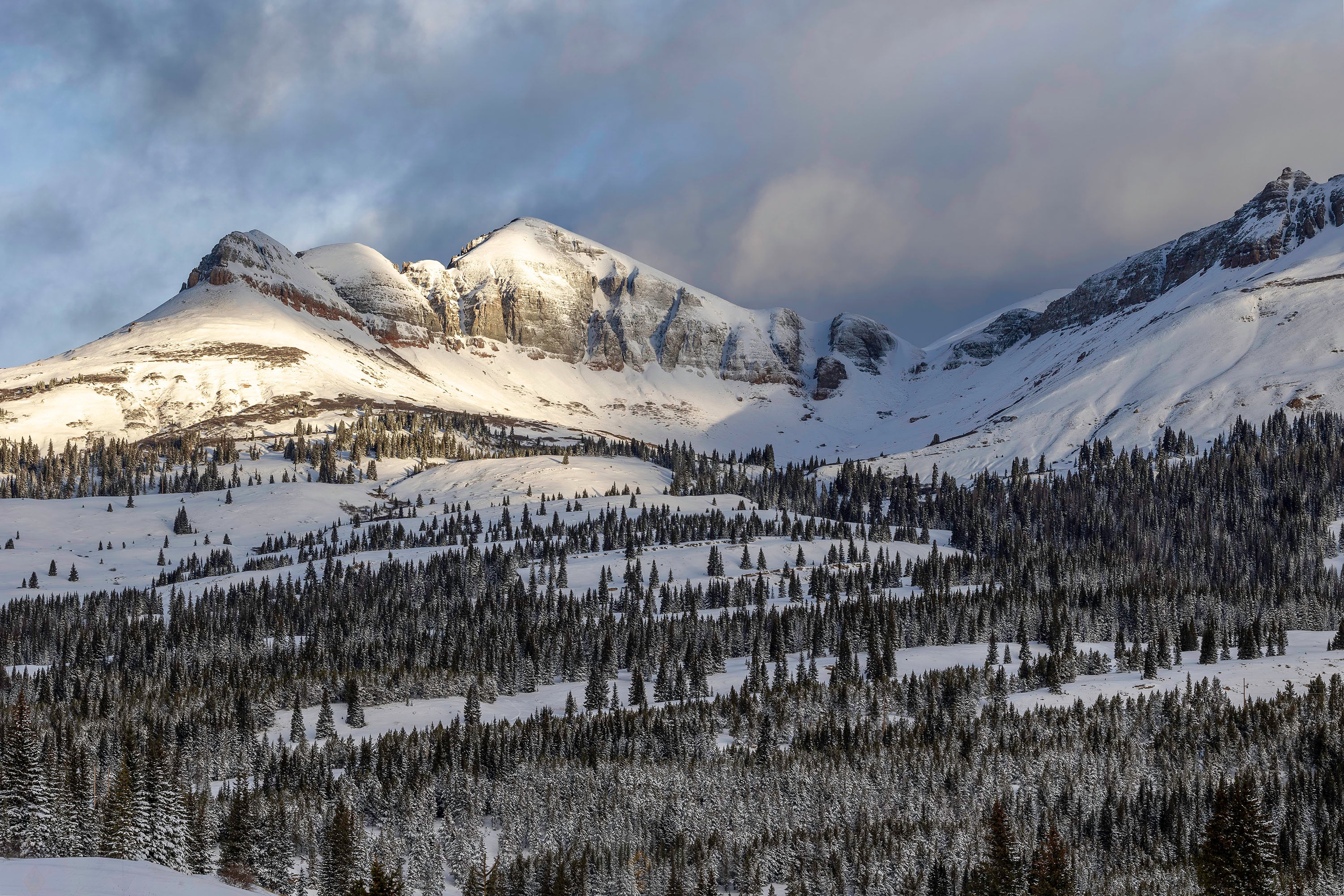 Molas Pass Winter Fine Art Print