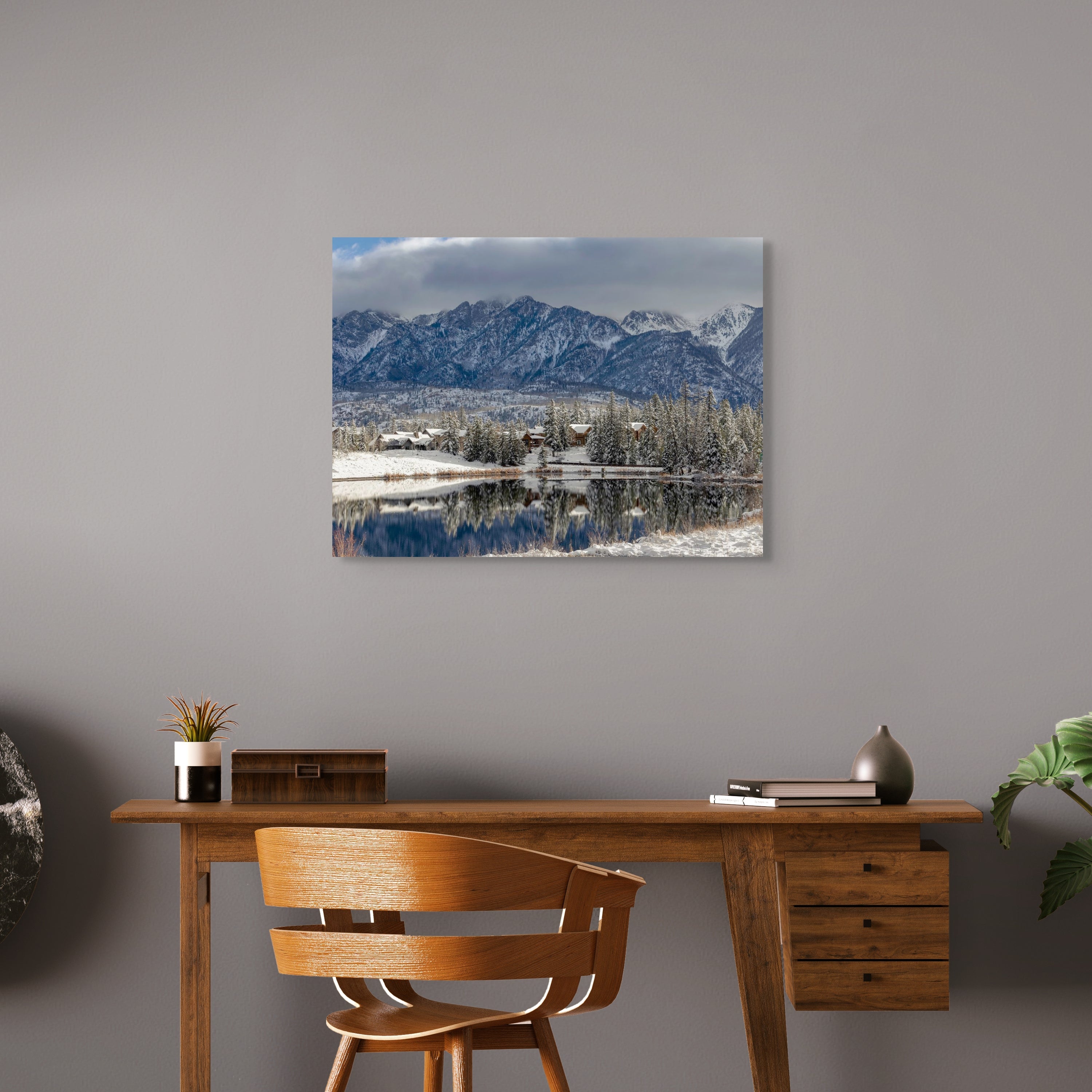 Needles Mountain Moody Fine Art Print