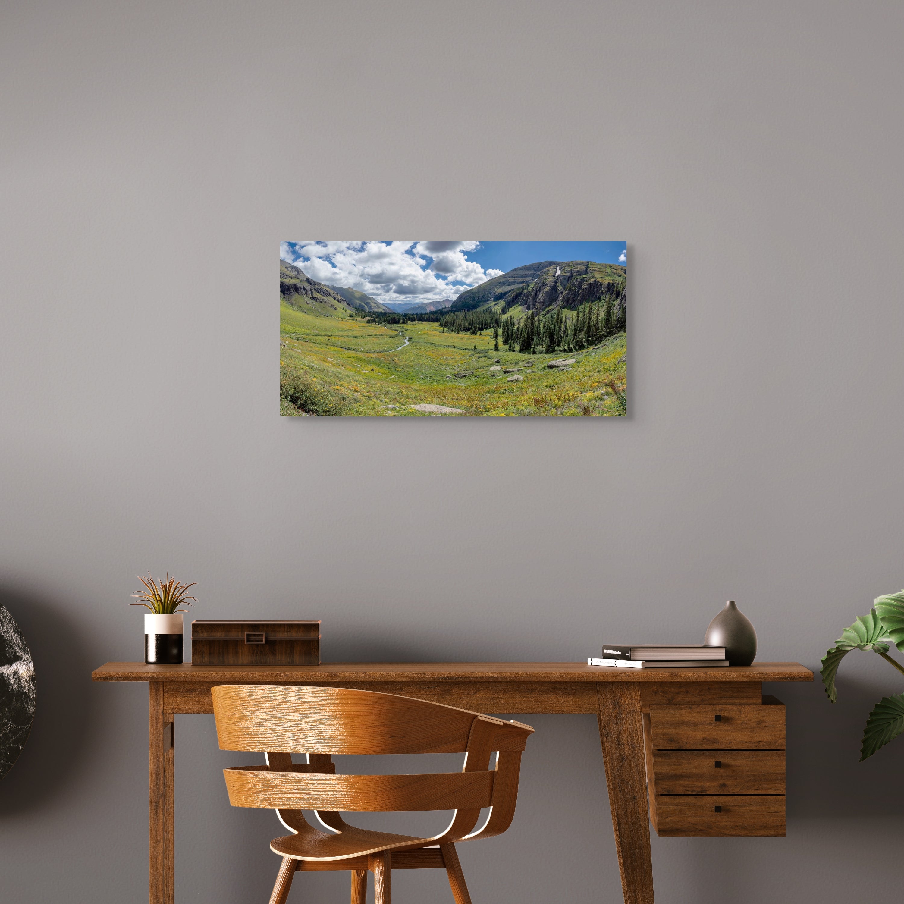 Ice Lake Trail Plateau Fine Art Print